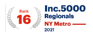 Rank 16 NY Metro award