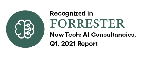 Recognized in FORRESTER AI consultant